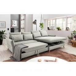 Fredriks Ecksofa Sketty - Microfaser - Hellgrau - Longchair davorstehend rechts - Schlaffunktion - Bettkasten 12 Fredriks Ecksofa Sketty - Microfaser - Hellgrau - Longchair davorstehend rechts - Schlaffunktion - Bettkasten -WOHNZIMMERMÖBEL Verkäufe 1000215452 201209 18164700518 MOOD DETAILS P000000001000215452 mood