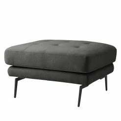 Mørteens Polsterhocker Hamina I - Flanell - Dunkelgrau