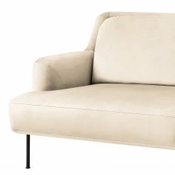 Fredriks Sofa Bleecker (3-Sitzer) - Samt - Creme -WOHNZIMMERMÖBEL Verkäufe 1000216233 210107 16315400295 DETAILS P000000001000216233