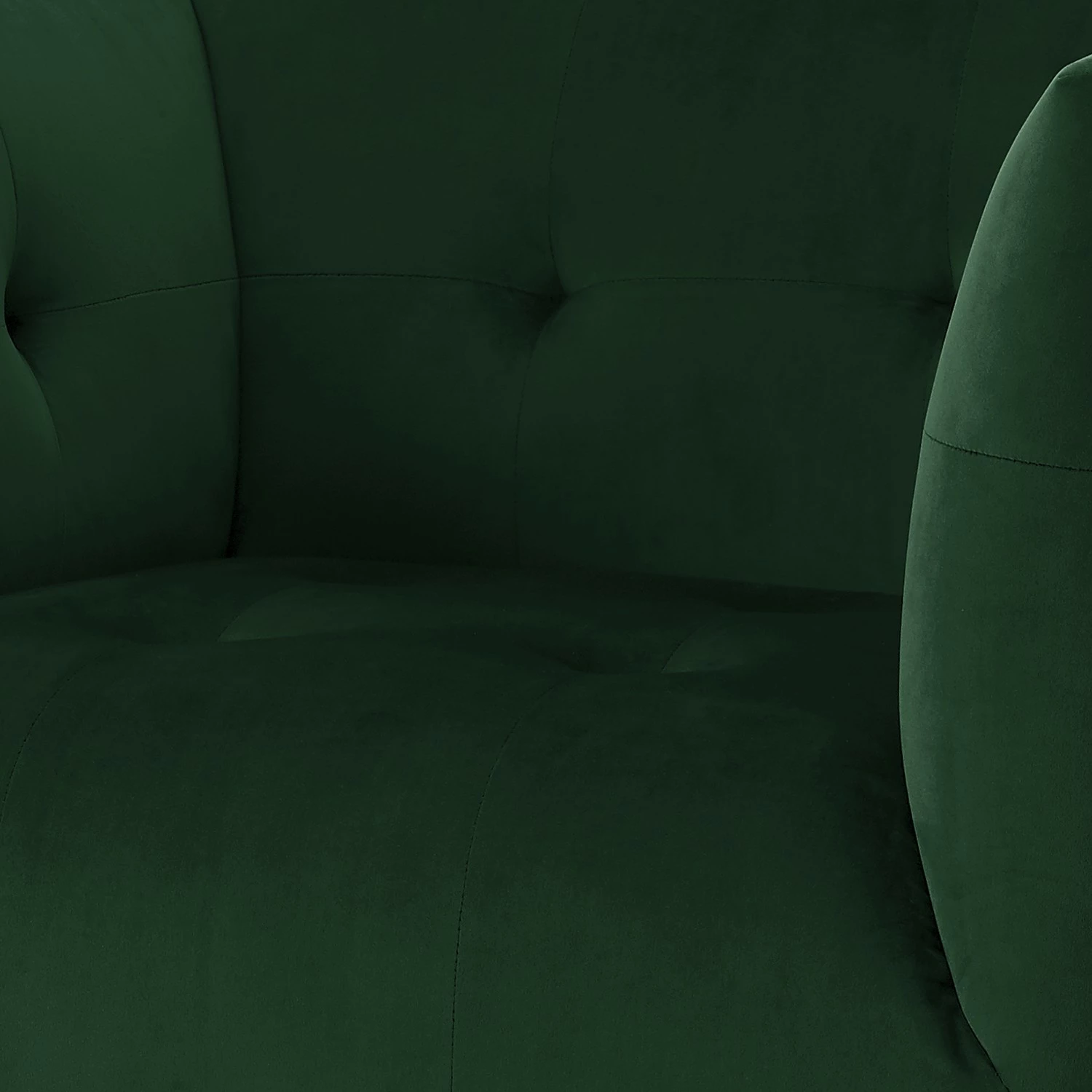 Red Living Sessel Botley - Samt - Dunkelgrün 9 Red Living Sessel Botley - Samt - Dunkelgrün – Bild 9