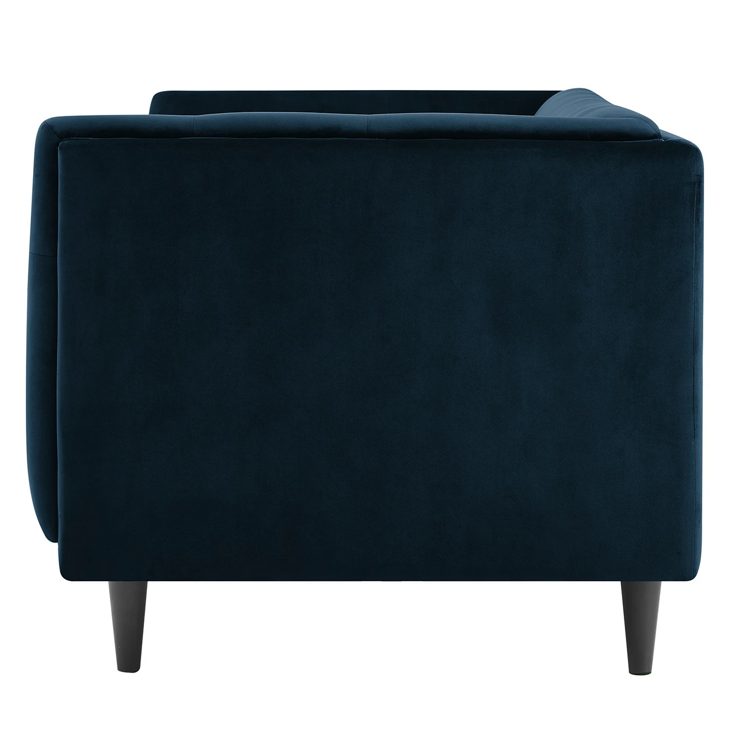 Red Living Sofa Botley (3-Sitzer) - Samt - Marineblau 6 Red Living Sofa Botley (3-Sitzer) - Samt - Marineblau – Bild 6