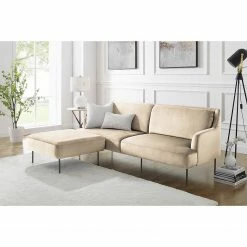 Fredriks Polsterhocker Bleecker - Samt - Creme -WOHNZIMMERMÖBEL Verkäufe 1000216244 210107 16320100414 MOOD DETAILS P000000001000216244 mood