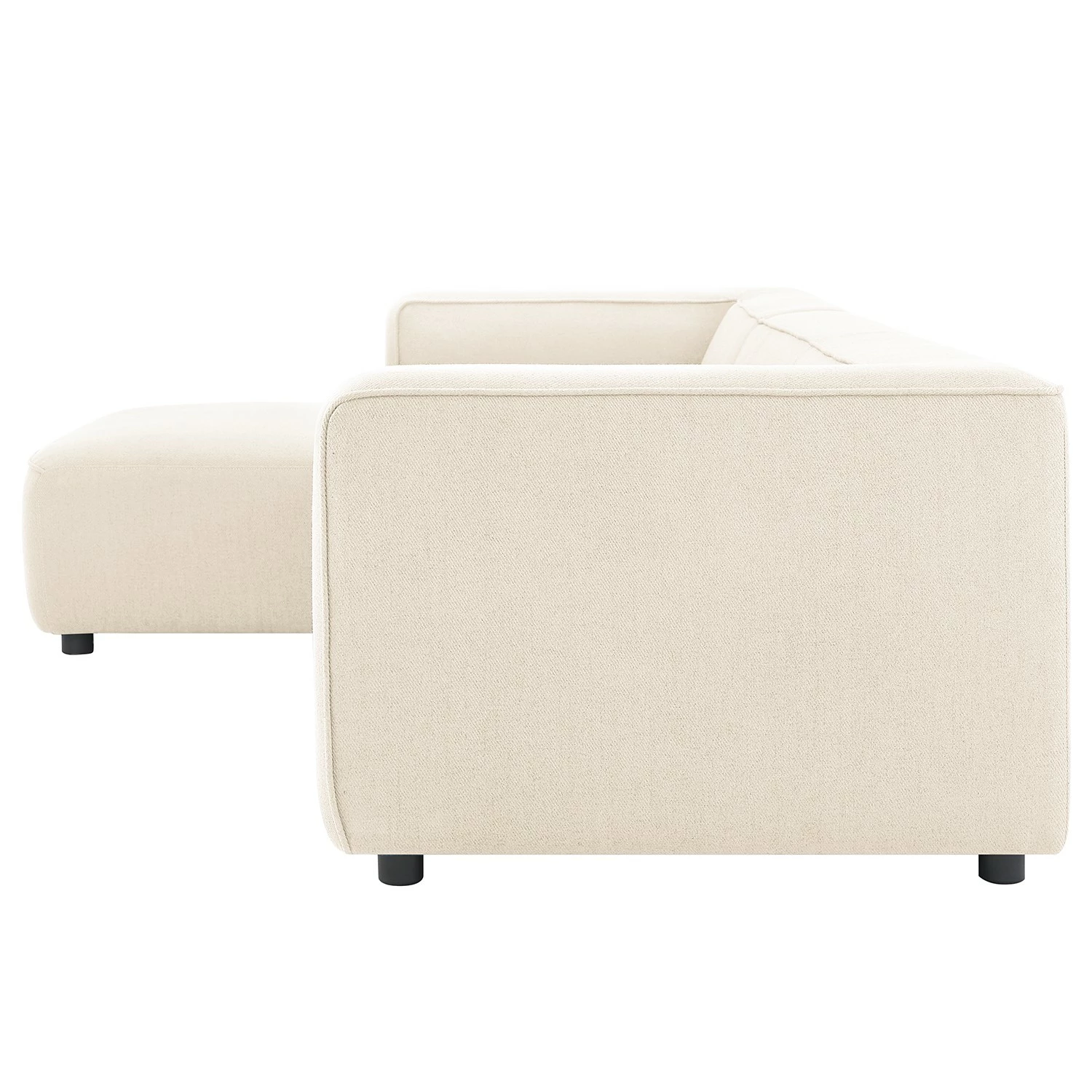 Fredriks Ecksofa Berlou I - Webstoff - Creme - Longchair davorstehend links 6 Fredriks Ecksofa Berlou I - Webstoff - Creme - Longchair davorstehend links – Bild 6