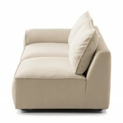 Studio Copenhagen Modulsofa Buckley I (2,5-Sitzer) - Webstoff Saia: Beige - Armlehne davorstehend links 14 Studio Copenhagen Modulsofa Buckley I (2,5-Sitzer) - Webstoff Saia: Beige - Armlehne davorstehend links -WOHNZIMMERMÖBEL Verkäufe 1000216919 201221 11162300483 DETAILS P000000001000216919