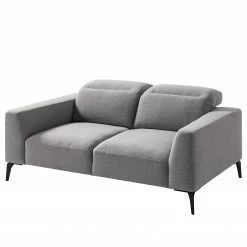 Studio Copenhagen Sofa Berrie (2-Sitzer) - Webstoff Milan: Hellgrau