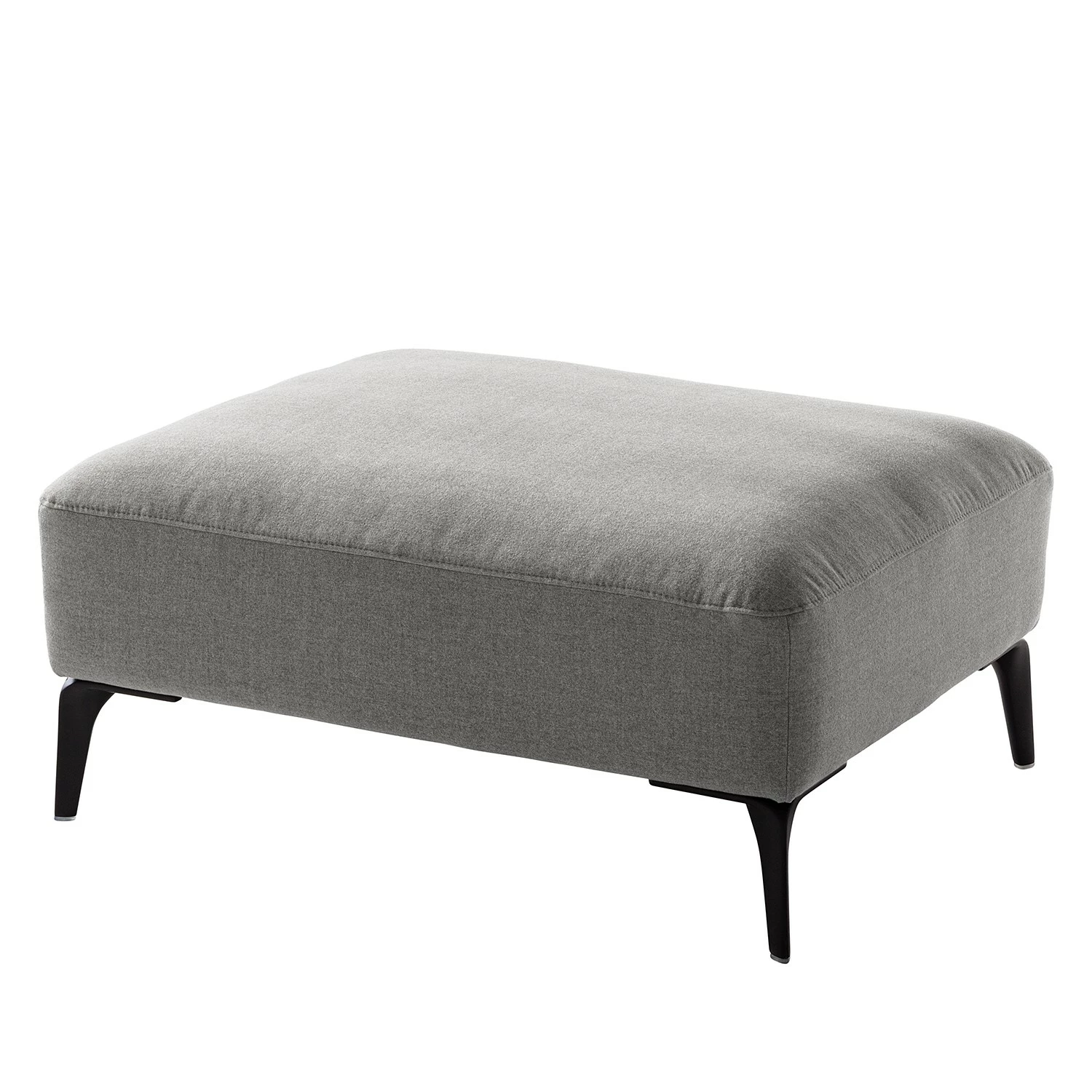 Studio Copenhagen Polsterhocker Berrie - Webstoff Milan: Hellgrau 1 Studio Copenhagen Polsterhocker Berrie - Webstoff Milan: Hellgrau