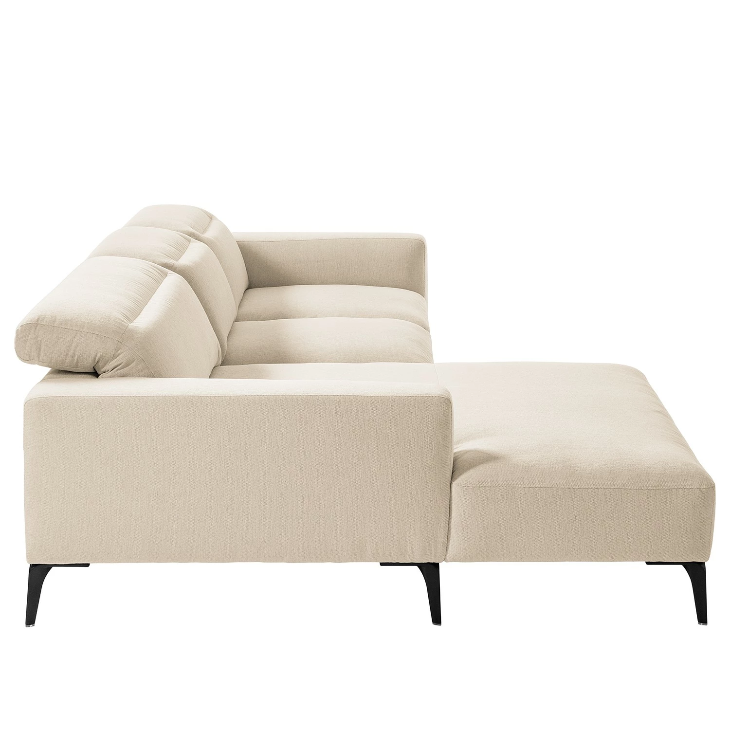Studio Copenhagen Ecksofa Berrie I - Webstoff Saia: Beige - Breite: 266 cm - Longchair davorstehend links 8 Studio Copenhagen Ecksofa Berrie I - Webstoff Saia: Beige - Breite: 266 cm - Longchair davorstehend links – Bild 8