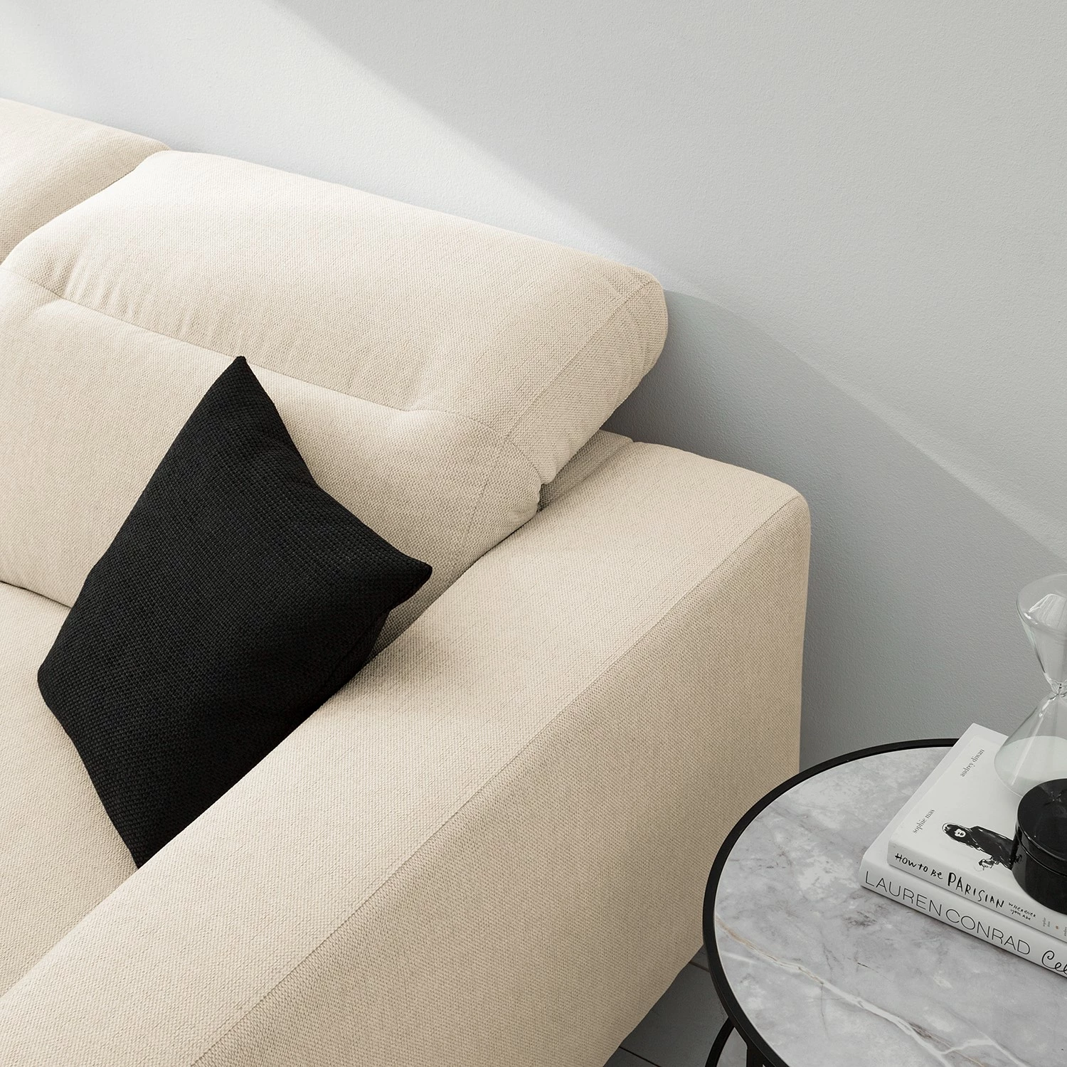 Studio Copenhagen Ecksofa Berrie I - Webstoff Saia: Beige - Breite: 266 cm - Longchair davorstehend links 15 Studio Copenhagen Ecksofa Berrie I - Webstoff Saia: Beige - Breite: 266 cm - Longchair davorstehend links – Bild 15