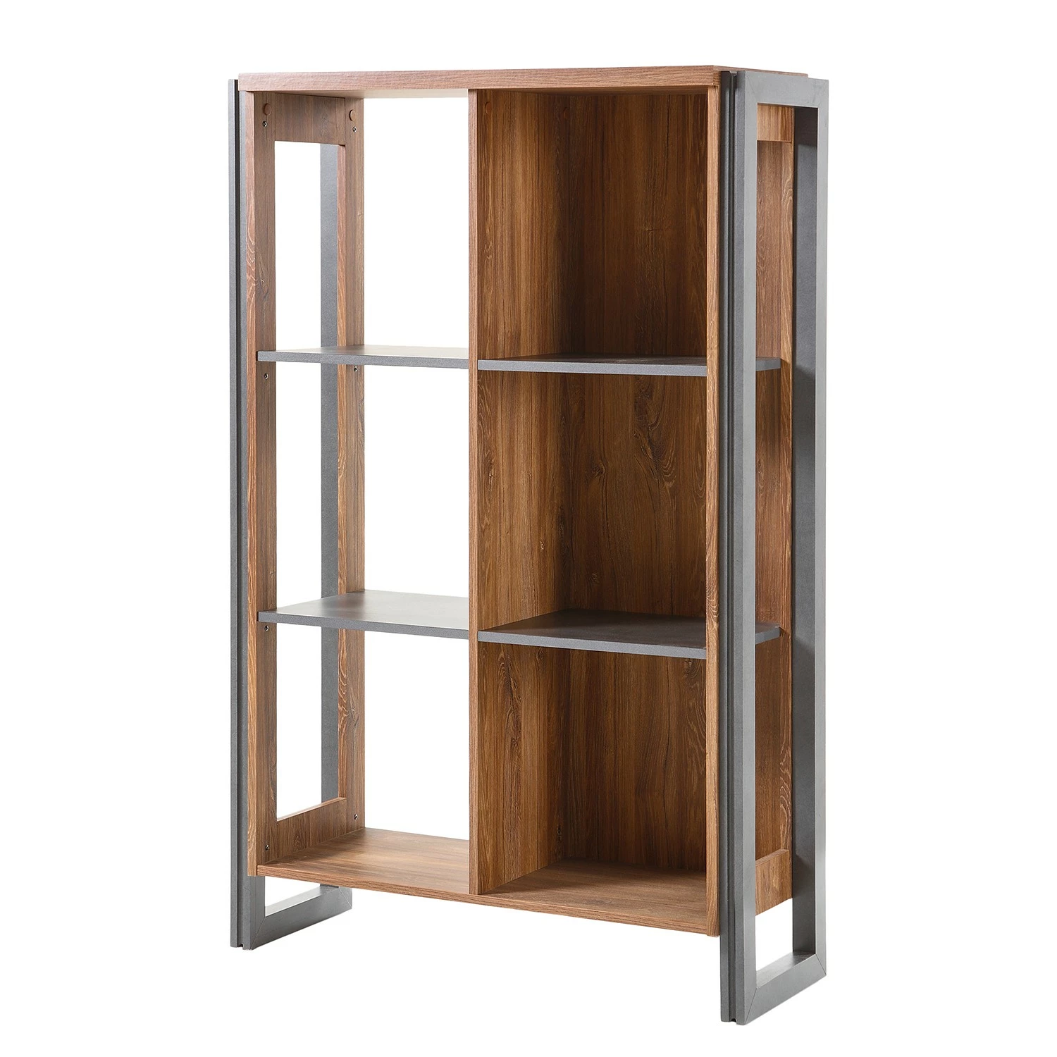 Ars manufacti Wohnwand Marton I (4-teilig) - Eiche Stirling Dekor / Anthrazit 10 Ars manufacti Wohnwand Marton I (4-teilig) - Eiche Stirling Dekor / Anthrazit – Bild 10