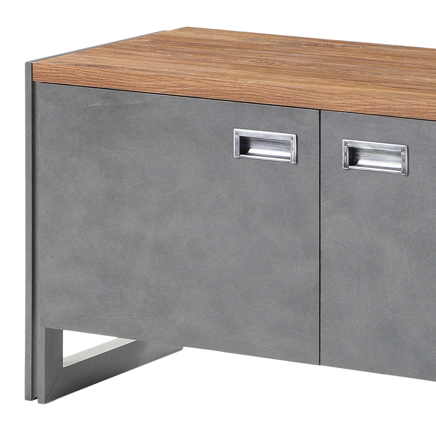 Ars manufacti Wohnwand Marton III (4-teilig) - Eiche Stirling Dekor / Anthrazit 5 Ars manufacti Wohnwand Marton III (4-teilig) - Eiche Stirling Dekor / Anthrazit – Bild 5