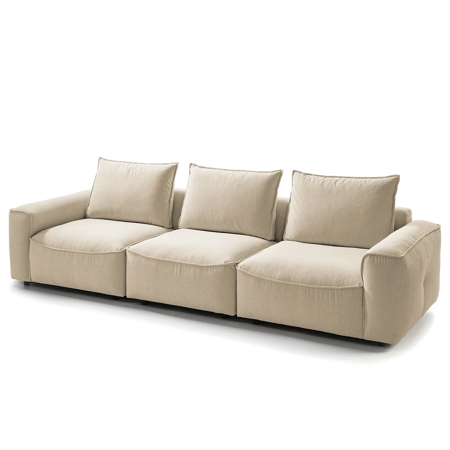 Studio Copenhagen Bigsofa Buckley I - Webstoff Saia: Beige 1 Studio Copenhagen Bigsofa Buckley I - Webstoff Saia: Beige
