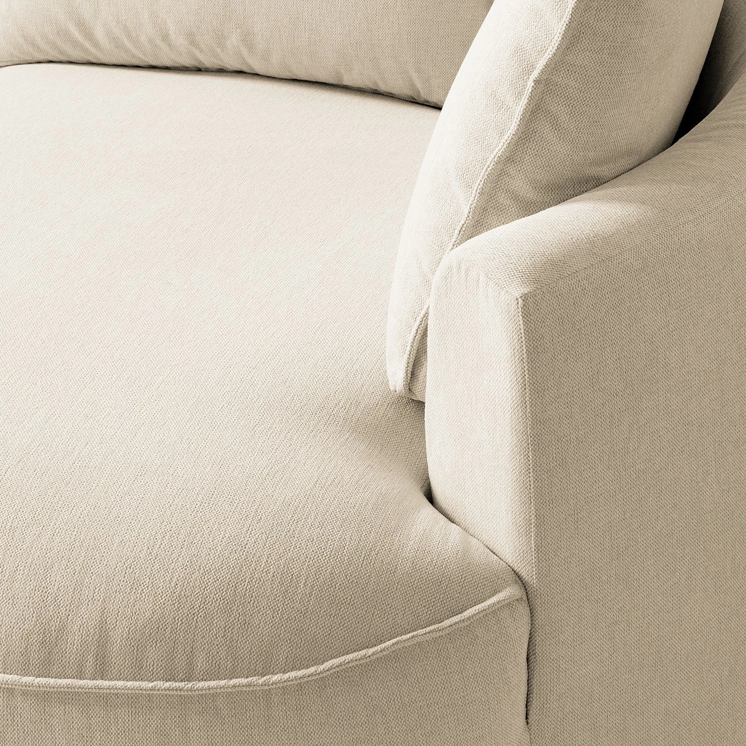 Studio Copenhagen Bigsofa Buckley II - Webstoff Saia: Beige - Ausrichtung rechts 11 Studio Copenhagen Bigsofa Buckley II - Webstoff Saia: Beige - Ausrichtung rechts – Bild 11