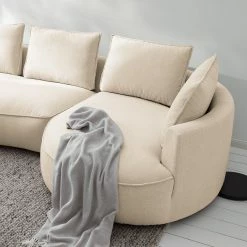 Studio Copenhagen Bigsofa Buckley II - Webstoff Saia: Beige - Ausrichtung rechts 42 Studio Copenhagen Bigsofa Buckley II - Webstoff Saia: Beige - Ausrichtung rechts -WOHNZIMMERMÖBEL Verkäufe 1000217842 210215 12150400250 DETAILS P000000001000217842