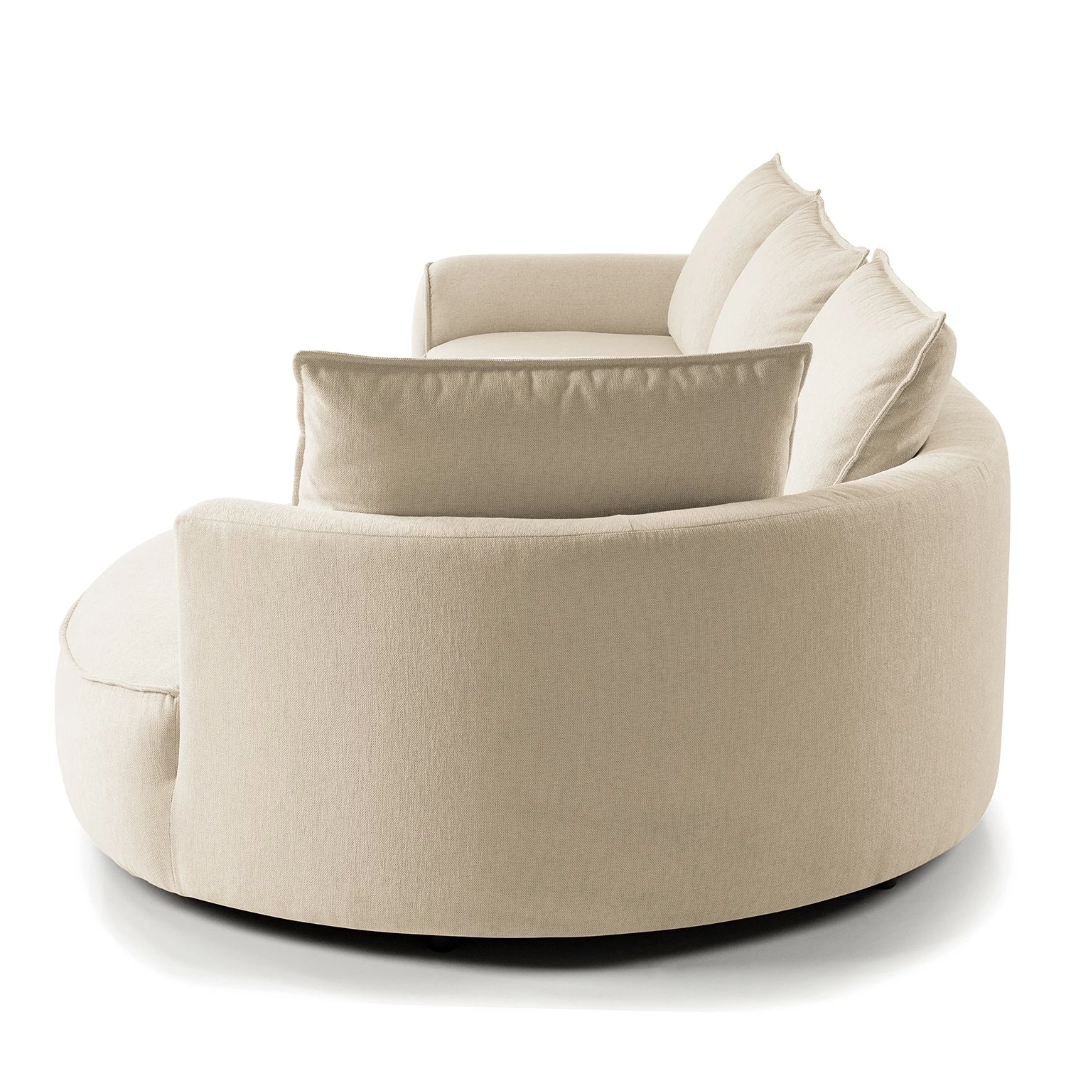 Studio Copenhagen Ecksofa Buckley I - Webstoff Saia: Beige - Longchair davorstehend rechts 8 Studio Copenhagen Ecksofa Buckley I - Webstoff Saia: Beige - Longchair davorstehend rechts – Bild 8