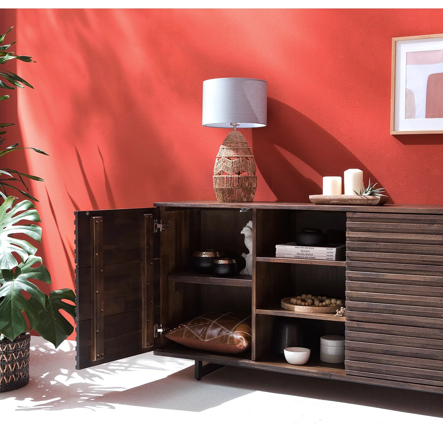 Studio Copenhagen Sideboard Kirley III - Akazie massiv - Akazie Dunkel 11 Studio Copenhagen Sideboard Kirley III - Akazie massiv - Akazie Dunkel – Bild 11