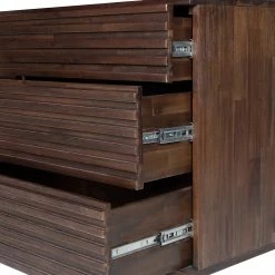 Studio Copenhagen Sideboard Kirley I - Akazie massiv - Akazie Dunkel -WOHNZIMMERMÖBEL Verkäufe 1000218062 210311 11103000037 DETAILS P000000001000218062