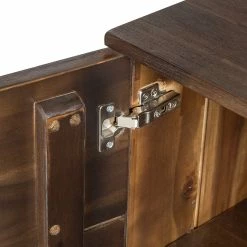 Studio Copenhagen Sideboard Kirley I - Akazie massiv - Akazie Dunkel -WOHNZIMMERMÖBEL Verkäufe 1000218062 210311 11103200039 DETAILS P000000001000218062