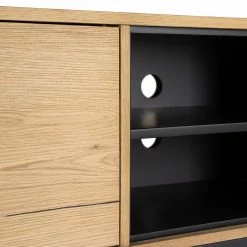 Studio Copenhagen TV-Lowboard Flox II - Echtholzfurnier / Metall - Eiche / Schwarz 21 Studio Copenhagen TV-Lowboard Flox II - Echtholzfurnier / Metall - Eiche / Schwarz -WOHNZIMMERMÖBEL Verkäufe 1000218134 210720 12062200009 DETAILS P000000001000218134