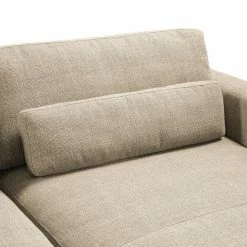 Studio Copenhagen Ecksofa Willows III - Webstoff Amila: Beige - Longchair davorstehend rechts -WOHNZIMMERMÖBEL Verkäufe 1000218220 201215 18330300282 DETAILS P000000001000218220