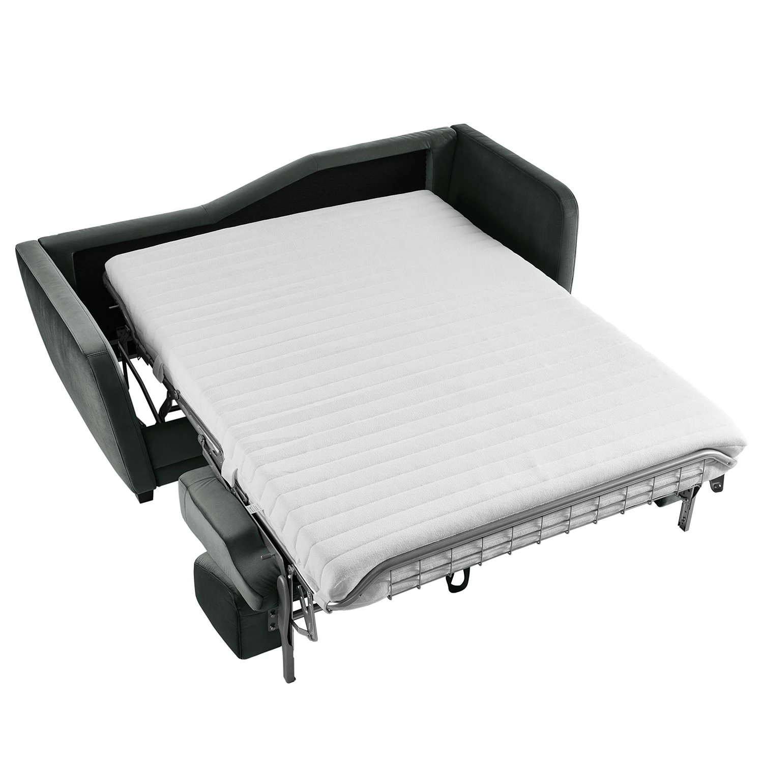 Jack & Alice Schlafsofa Teresina - Samt - Grau - Breite: 192 cm - Ausrichtung rechts 10 Jack & Alice Schlafsofa Teresina - Samt - Grau - Breite: 192 cm - Ausrichtung rechts – Bild 10