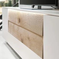 GWINNER Wohnkombination Misano II (3-teilig) - Weiß / Wildeiche - Mit Beleuchtung 24 GWINNER Wohnkombination Misano II (3-teilig) - Weiß / Wildeiche - Mit Beleuchtung -WOHNZIMMERMÖBEL Verkäufe 1000218323 200828 11272800094 DETAILS P000000001000218323