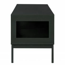 Studio Copenhagen TV-Lowboard Exhall - Glas - Graugrün -WOHNZIMMERMÖBEL Verkäufe 1000218349 210420 14242900012 DETAILS P000000001000218349