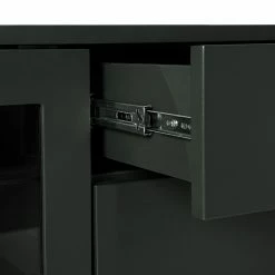 Studio Copenhagen TV-Lowboard Exhall - Glas - Graugrün -WOHNZIMMERMÖBEL Verkäufe 1000218349 210420 14244400020 DETAILS P000000001000218349