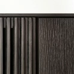 Studio Copenhagen Highboard Dowland - Echtholzfurnier - Eiche Schwarz -WOHNZIMMERMÖBEL Verkäufe 1000218356 210311 08052800017 DETAILS P000000001000218356