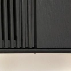 Studio Copenhagen Highboard Dowland - Echtholzfurnier - Eiche Schwarz -WOHNZIMMERMÖBEL Verkäufe 1000218356 210311 08053100020 DETAILS P000000001000218356