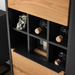 Red Living Schrank Barview II - Echtholzfurnier - Eiche / Anthrazit 41 Red Living Schrank Barview II - Echtholzfurnier - Eiche / Anthrazit -WOHNZIMMERMÖBEL Verkäufe 1000218359 210413 12575500006 DETAILS P000000001000218359