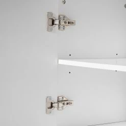 Fredriks Sideboard White Hall I - Matt Weiß / Schwarz -WOHNZIMMERMÖBEL Verkäufe 1000218366 210311 10580000009 DETAILS P000000001000218366