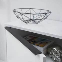 Fredriks Sideboard White Hall I - Matt Weiß / Schwarz -WOHNZIMMERMÖBEL Verkäufe 1000218366 210316 08055600005 DETAILS P000000001000218366