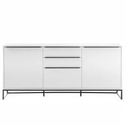 Fredriks Sideboard White Hall II - Matt Weiß / Schwarz -WOHNZIMMERMÖBEL Verkäufe 1000218367 201203 14340600006 DETAILS P000000001000218367