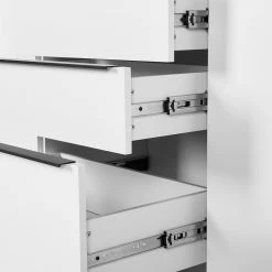 Fredriks Sideboard White Hall II - Matt Weiß / Schwarz -WOHNZIMMERMÖBEL Verkäufe 1000218367 210420 13405300005 DETAILS P000000001000218367