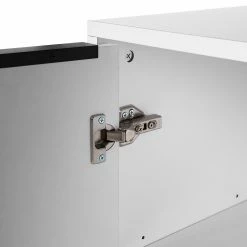 Fredriks Sideboard White Hall II - Matt Weiß / Schwarz -WOHNZIMMERMÖBEL Verkäufe 1000218367 210420 13410100009 DETAILS P000000001000218367