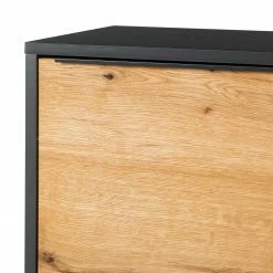 Red Living Sideboard Barview I - Echtholzfurnier - Eiche / Anthrazit -WOHNZIMMERMÖBEL Verkäufe 1000218372 210420 14110900009 DETAILS P000000001000218372