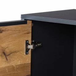 Red Living Sideboard Barview I - Echtholzfurnier - Eiche / Anthrazit -WOHNZIMMERMÖBEL Verkäufe 1000218372 210420 14111000010 DETAILS P000000001000218372