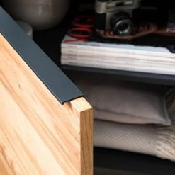 Red Living Sideboard Barview II - Echtholzfurnier - Eiche / Anthrazit -WOHNZIMMERMÖBEL Verkäufe 1000218373 210413 12582900033 DETAILS P000000001000218373