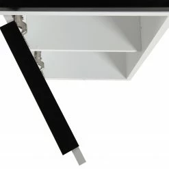 Fredriks Regal White Hall - Matt Weiß / Schwarz -WOHNZIMMERMÖBEL Verkäufe 1000218374 210121 14233900007 DETAILS P000000001000218374