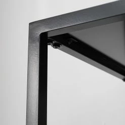 Fredriks Regal White Hall - Matt Weiß / Schwarz -WOHNZIMMERMÖBEL Verkäufe 1000218374 210316 08015000005 DETAILS P000000001000218374