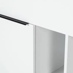 Fredriks Highboard White Hall - Matt Weiß / Schwarz -WOHNZIMMERMÖBEL Verkäufe 1000218378 210311 12364600007 DETAILS P000000001000218378