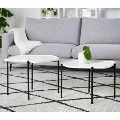 Red Living Beistelltisch Morand (2er-Set) - Weiß -WOHNZIMMERMÖBEL Verkäufe 1000218396 211108 090126000027 MOOD DETAILS P000000001000218396 mood