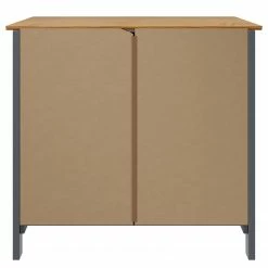 Maison Belfort Kommode Rivery III - Kiefer massiv - Anthrazit -WOHNZIMMERMÖBEL Verkäufe 1000218438 210128 06171600040 DETAILS P000000001000218438