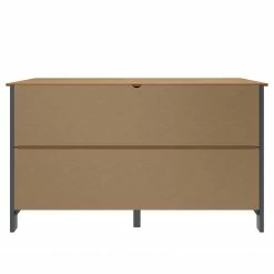 Maison Belfort Sideboard Rivery III - Kiefer massiv - Anthrazit -WOHNZIMMERMÖBEL Verkäufe 1000218440 210128 06175800050 DETAILS P000000001000218440