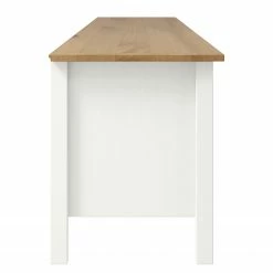 Maison Belfort TV-Lowboard Rivery II - Kiefer massiv - Weiß -WOHNZIMMERMÖBEL Verkäufe 1000218447 210128 06190000082 DETAILS P000000001000218447