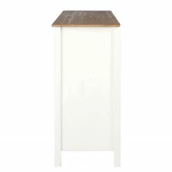 Maison Belfort Sideboard Rivery II - Kiefer massiv - Weiß -WOHNZIMMERMÖBEL Verkäufe 1000218448 220407 040 DETAILS P000000001000218448