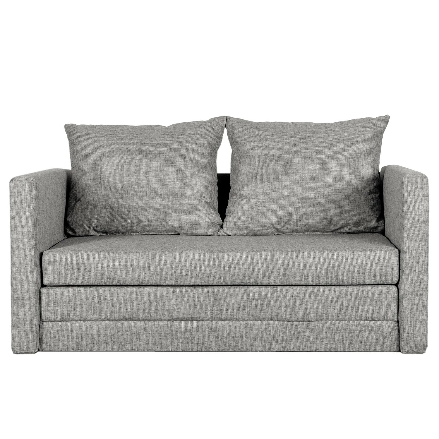 Fredriks Schlafsofa Sartell I - Webstoff - Lichtgrau 1 Fredriks Schlafsofa Sartell I - Webstoff - Lichtgrau