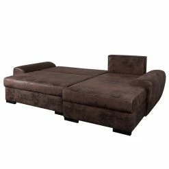 Fredriks Ecksofa Ruston I - Antiklederlook - Dunkelbraun -WOHNZIMMERMÖBEL Verkäufe 1000218675 210202 11585300167 DETAILS P000000001000218675