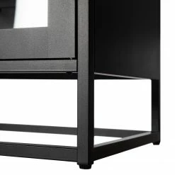 Ars manufacti TV-Lowboard Kayys - Glas / Metall - Schwarz -WOHNZIMMERMÖBEL Verkäufe 1000219019 210330 15105300011 DETAILS P000000001000219019