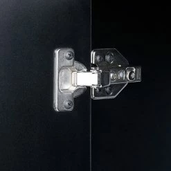 Ars manufacti Sideboard Kayys - Glas / Metall - Schwarz -WOHNZIMMERMÖBEL Verkäufe 1000219025 210121 07303500033 DETAILS P000000001000219025